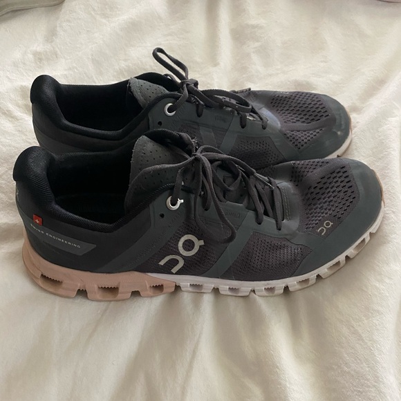 On Running Cloudflow 3.0 Women's Shoes - Rock Grey Rose 8.5 - Picture 4 of 7